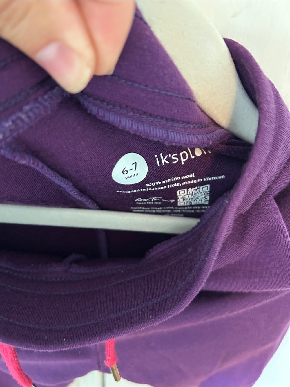 Iksplorer 100% Wool Jogger and Hoody Set - Picture 4 of 4